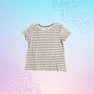 CROFT & BARROW Striped Short Sleeve Tee